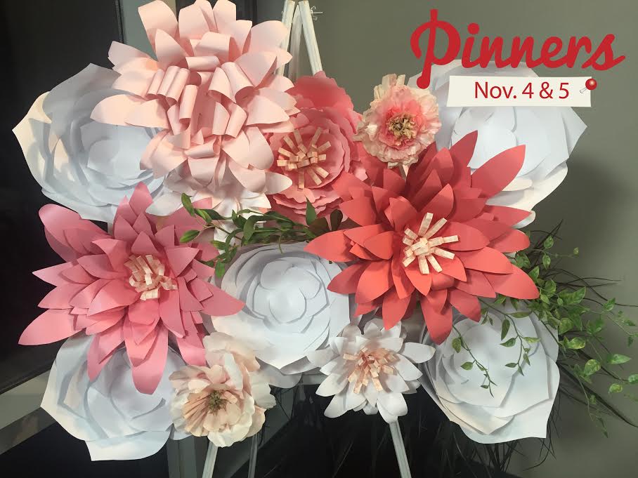 Do you want to make giant paper flowers at Pinners Conference? · The