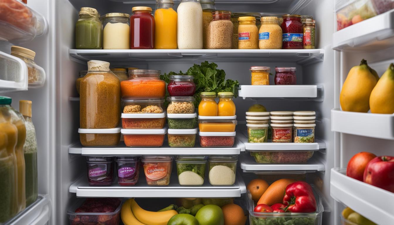 best way to organize a refrigerator